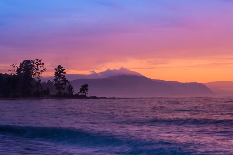 Закат на Байкалеphoto preview