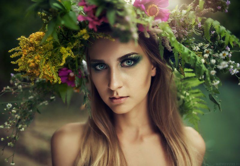 Венок, Лето, Река, Цветы ***photo preview