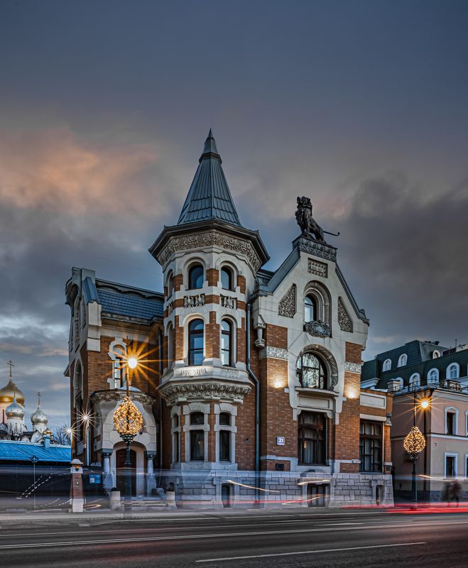 остоженка,городской пейзаж,архитектура,москва Особняк Кекушевойphoto preview