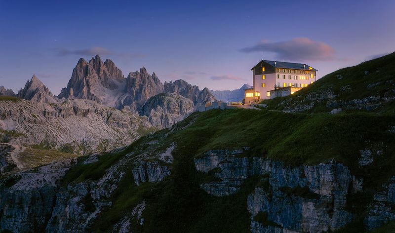 Свет горного приюта.photo preview