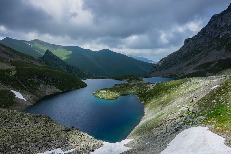 загедан, загеданские озера, кчр, горы, озеро надежды. Озеро Надеждыphoto preview