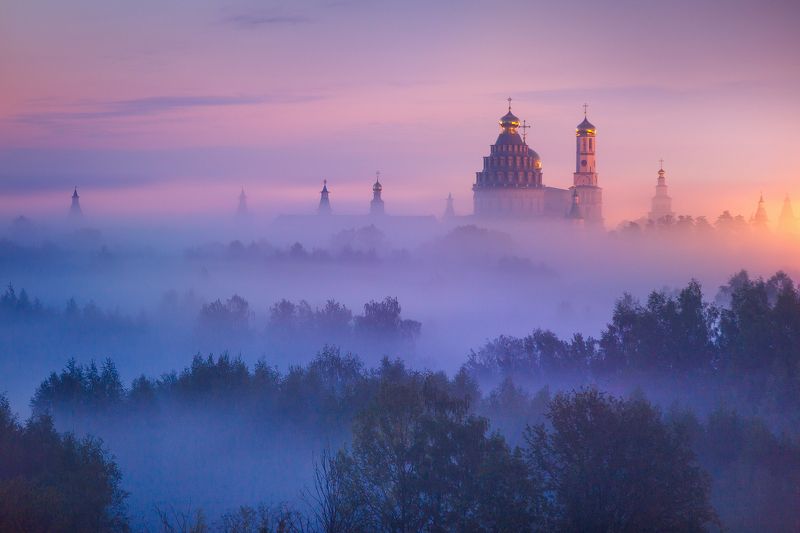 туман, истра, подмосковье Туман над Истройphoto preview