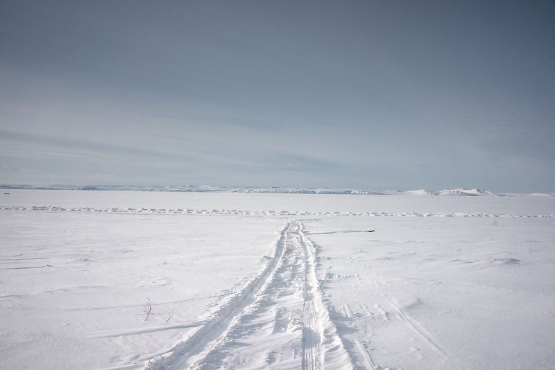 сибирь, пейзаж, красноярский край дорога в белое мореphoto preview