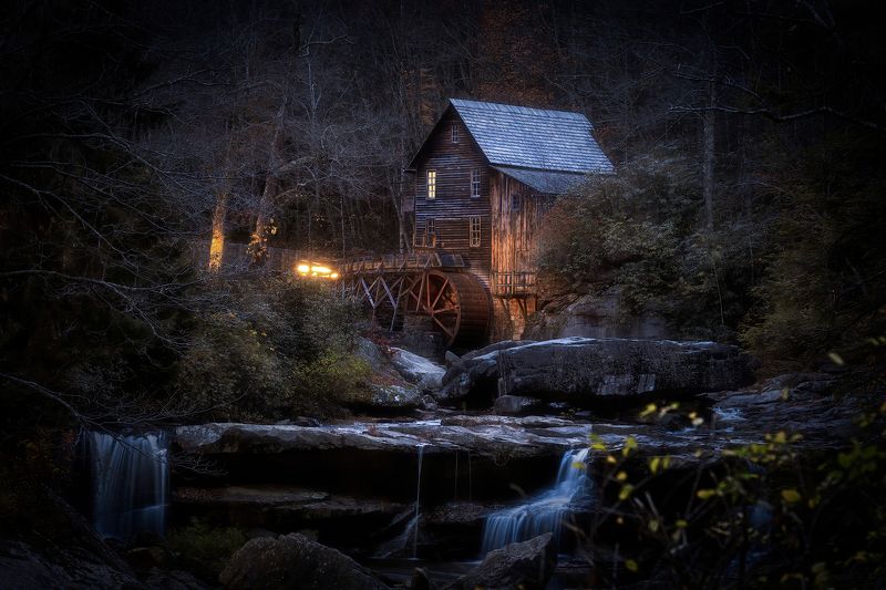 mill, glade creek, crist mill, west virginia Glade Creek Grist Millphoto preview