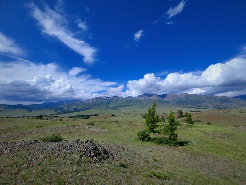 природа,алтай,горы,небо,облака,лето На Алтайских просторахphoto preview