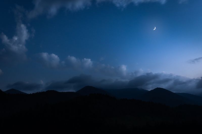 Горная ночьphoto preview