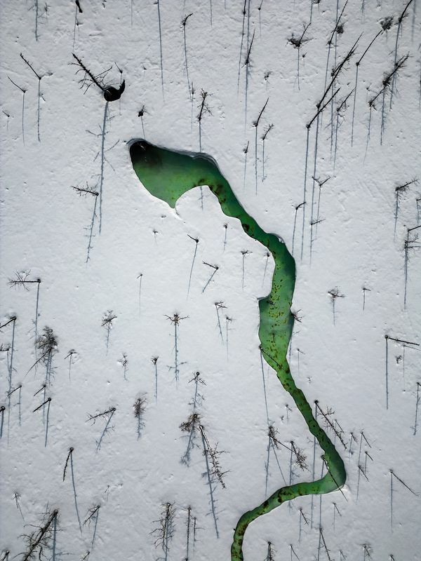 Чарская пустыня, Чара, пейзаж, наледь, змея, Забайкалье, бархан, лед, дронофото, aerial, landscape, desert Змейкаphoto preview