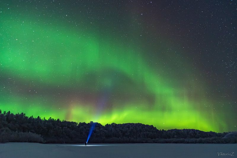 северное сияние, полярное сияние, заполярье, aurora borealis, polar lights photo preview