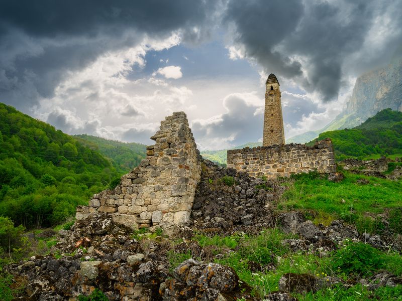 ингушетия, эрзи, оздик, горы, башни Оздик / Ozdik фото превью