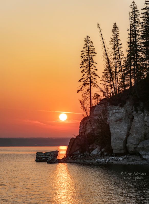 восход, рассвет, утро, лето, пейзаж, природа, река, отражение Восход солнцаphoto preview