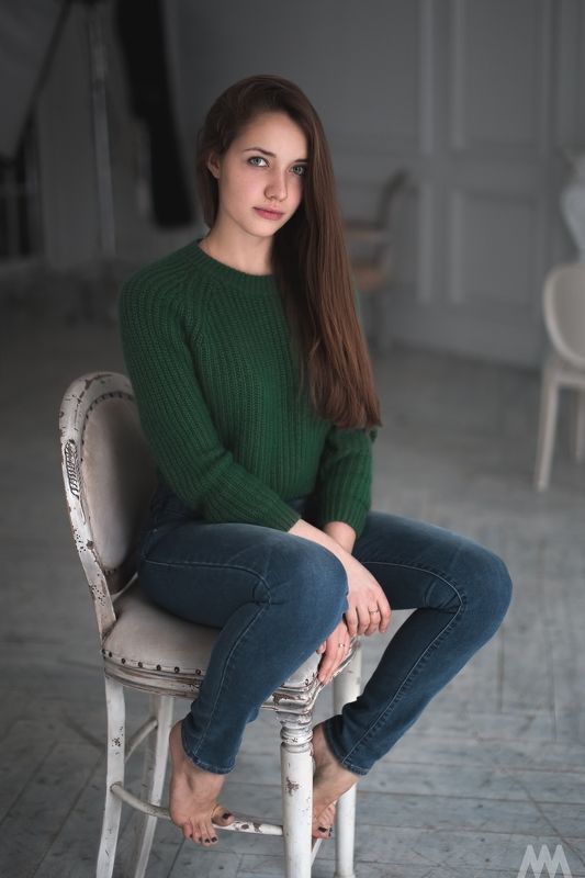 студия, девушка, модель, портрет, россия, красота, красавица Фотограф Михаил Минковphoto preview