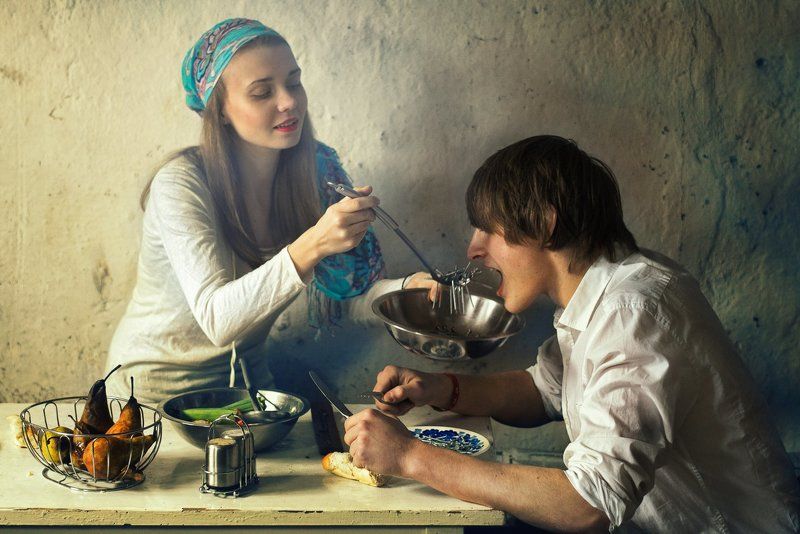 Basement, Color, Family, Light, Love, Man, Nails, Pears, Photography, Whisper, Woman Heavy Mealphoto preview