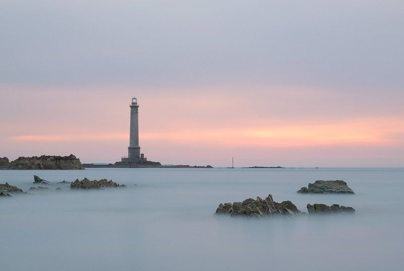 Lighthouse, маяк, Франция, Нормандия, France Lighthouse of Goury at Cap de la Hague, Normandy, Francephoto preview