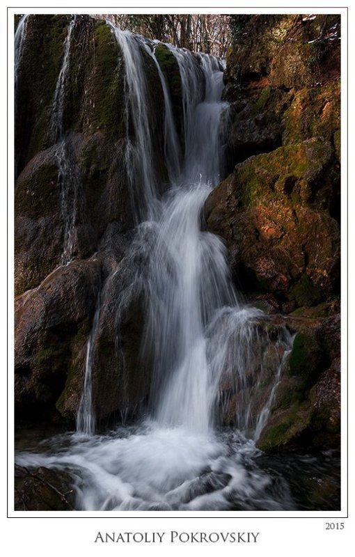 Весна, Вода, Водопад, Серебряные Струи Всё течёт. Всё изменяется. Всё возвращается. фото превью