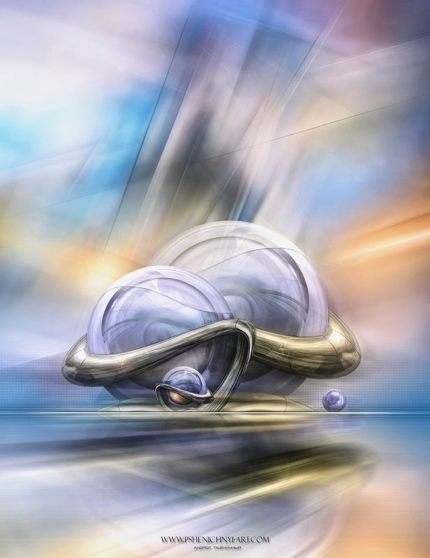 фантастика, пространство, иллюзия,концепция, сфера, материя, модуль, архитектура,система В пространстве визуальных иллюзийphoto preview