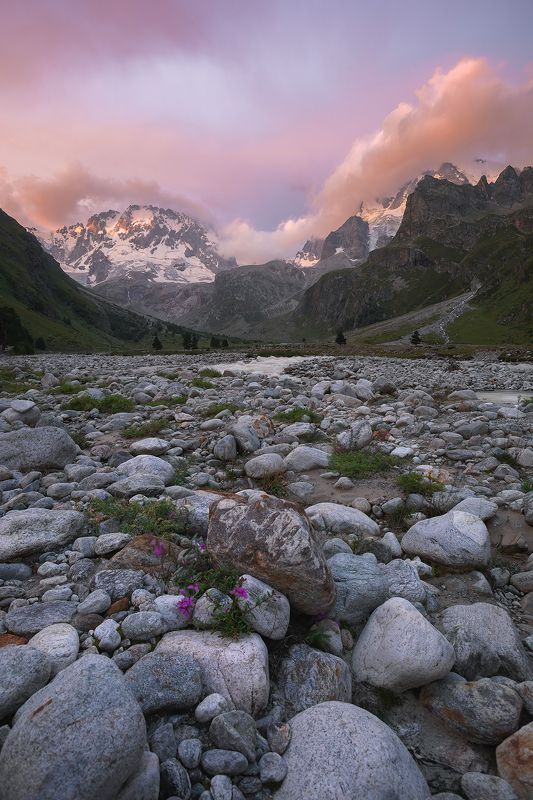 кавказ, кбр, рассвет, уллу-тау Рассвет над Уллу-тауphoto preview
