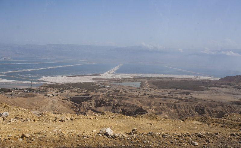 пустыня, море, дымка Пустыня и мореphoto preview