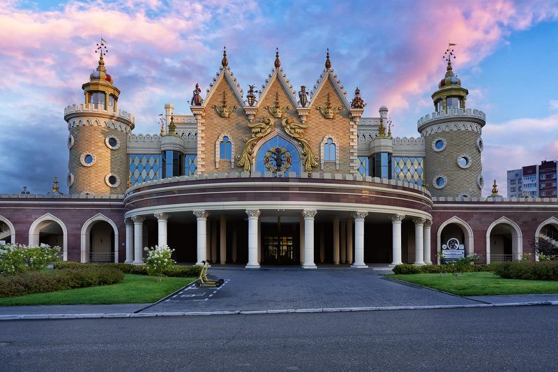 город, архитектура, казань, утро, здание, памятник, театр Театр кукол \