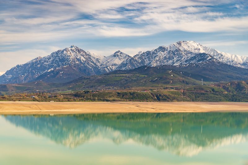 узбекистан, чимган, uzbekistan, chimgan, чарвакское водохранилище photo preview