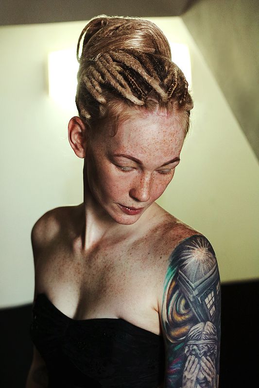 girl, model, dread, portrait, tattoo, fine art, photography, aesthetic, beautiful, портрет, дреды, тату Darinaphoto preview