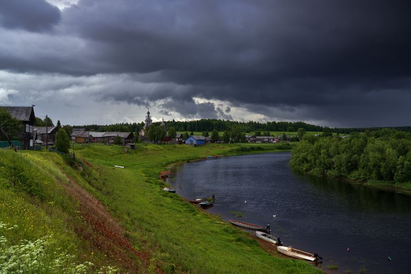 кимжа, архангельская область В Кимже тучиphoto preview