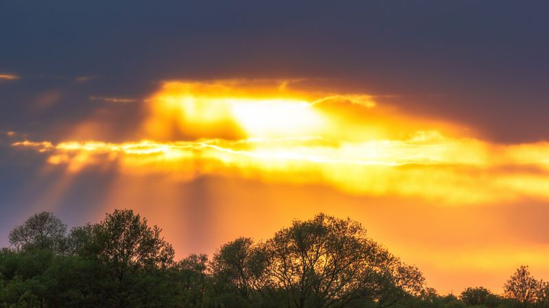 Закат фото превью