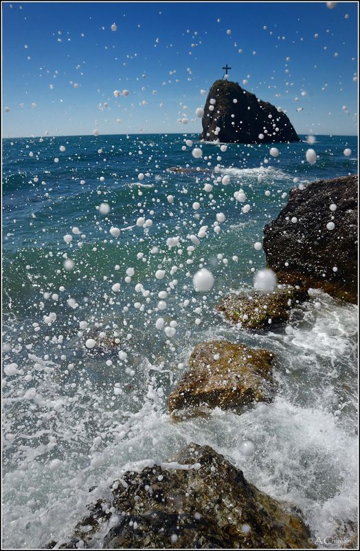 прибой,море,фиолент Прибой фото превью