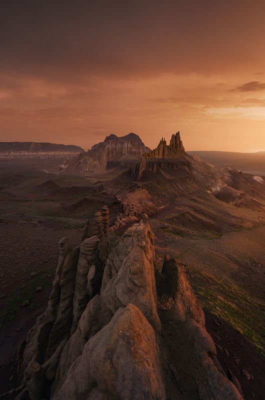 казахстан, айракты, горы, степь, рассвет, фототур Айракты, Западный Казастанphoto preview