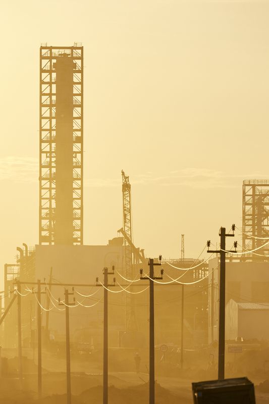 Вечер на стройкеphoto preview