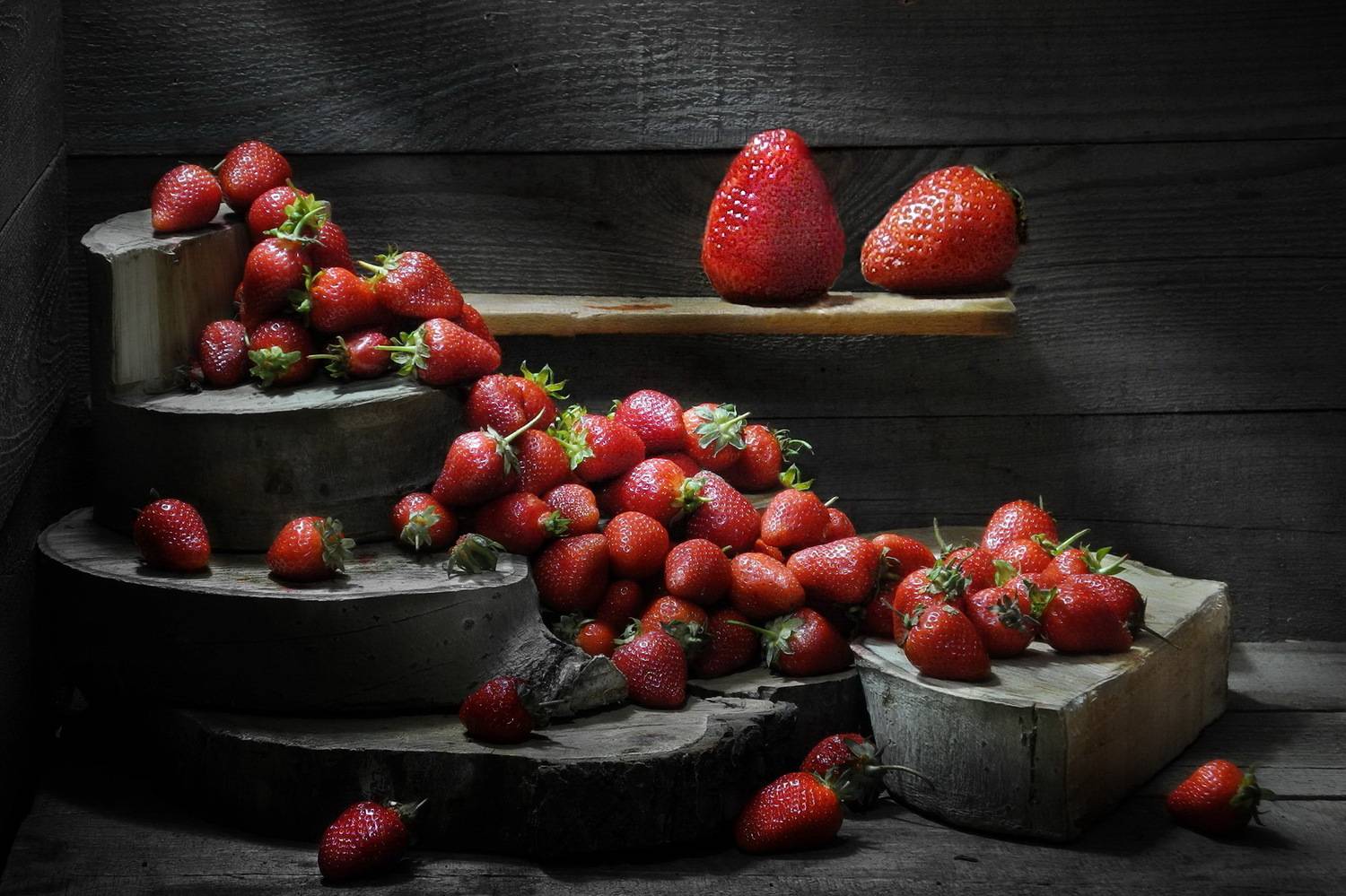 ягоды, клубника, земляника, еда, дача, сад, огород,, Сергей Фунтовой