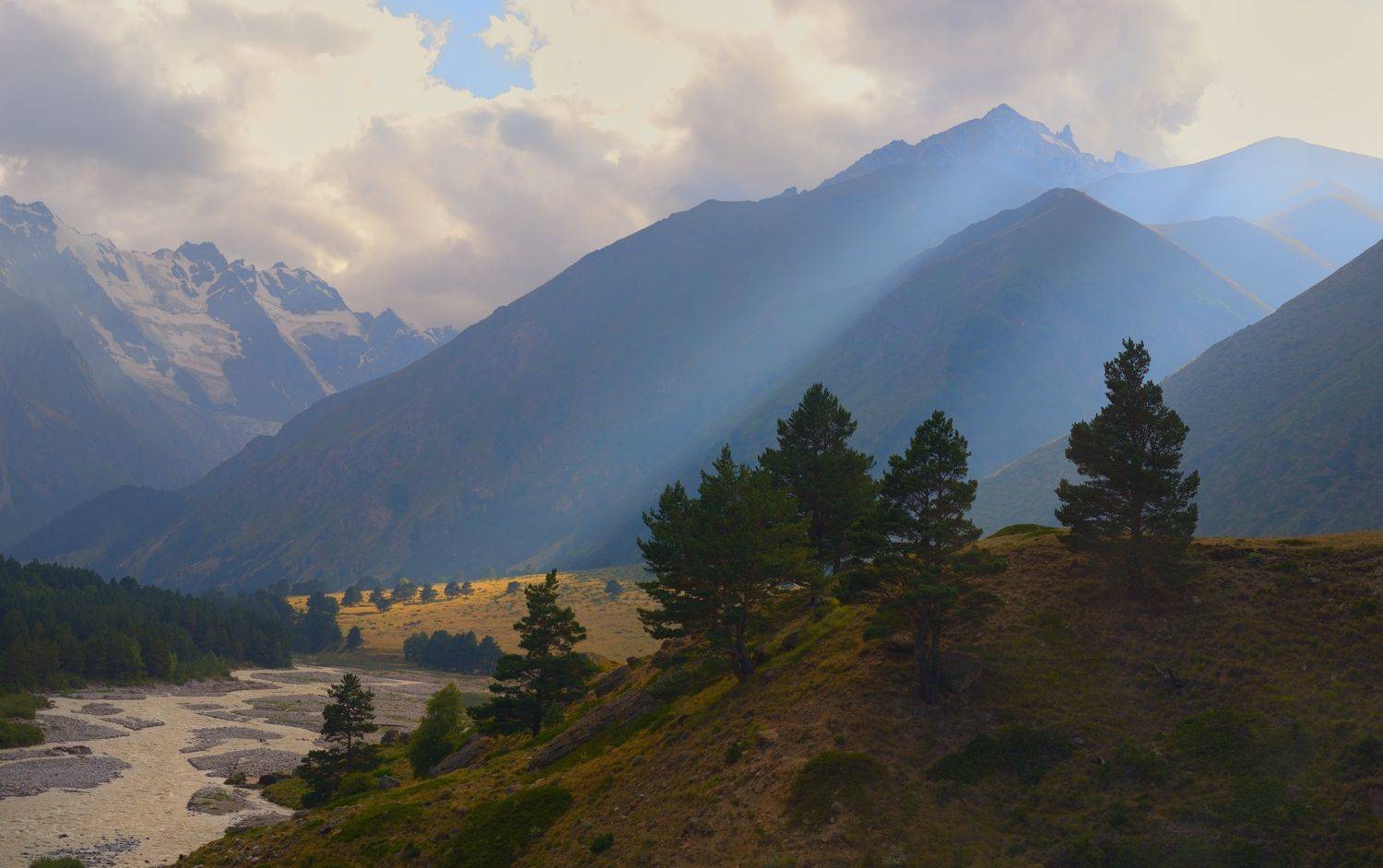 горы лето кавказ, Александр Жарников