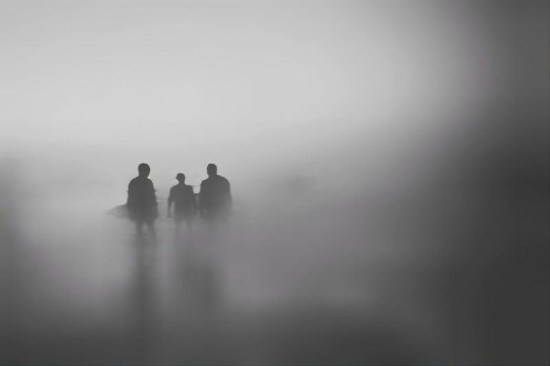 Man in fogphoto preview