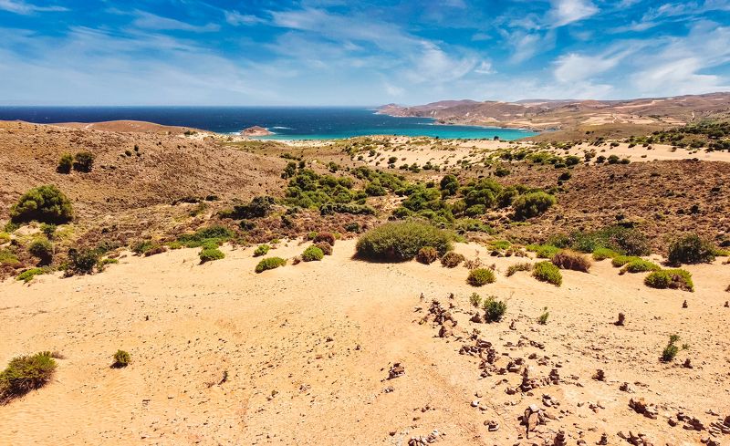 Pachies Ammoudies of Lemnos or Sand dunes of Lemnos Greecephoto preview