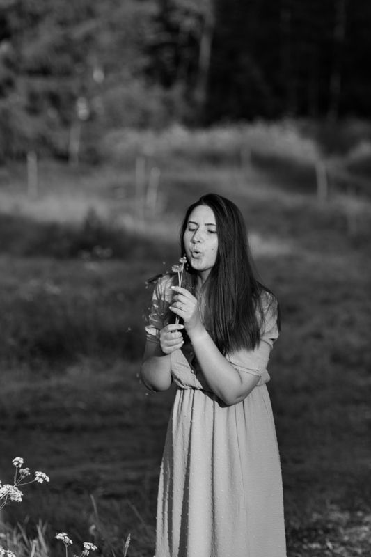 #женскийпортрет #чернобелое #чб #фотосессиянаприроде  ОДУВАНЧИКphoto preview