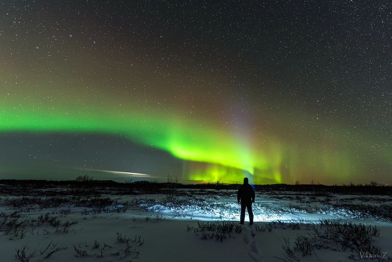 северное сияние, полярное сияние, заполярье, aurora borealis, polar lights photo preview