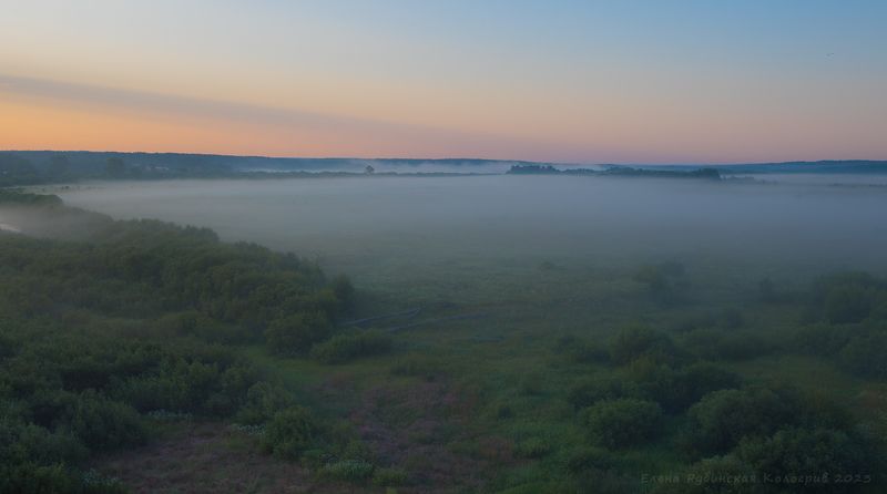 кологрив, костромскаяобласть, костромская область, природа, пейзаж, рассвет, утро, туман, заказник, кологривская пойма На рассветеphoto preview
