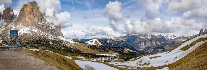 Перевал Селла ,Доломиты фото превью