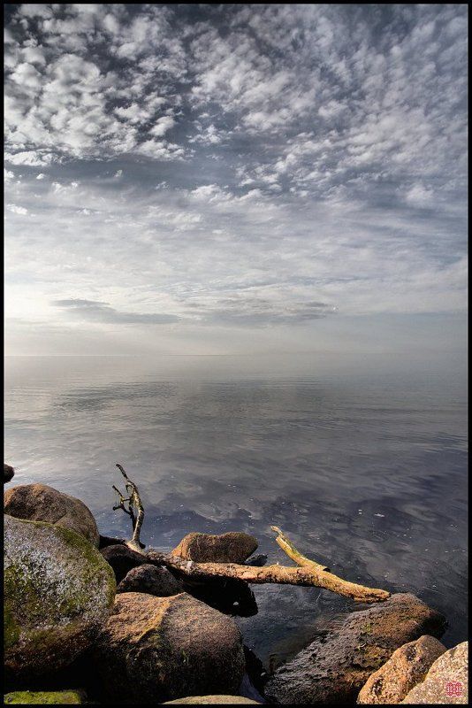 закат, мол, горизонт Где-то там есть горизонт... фото превью