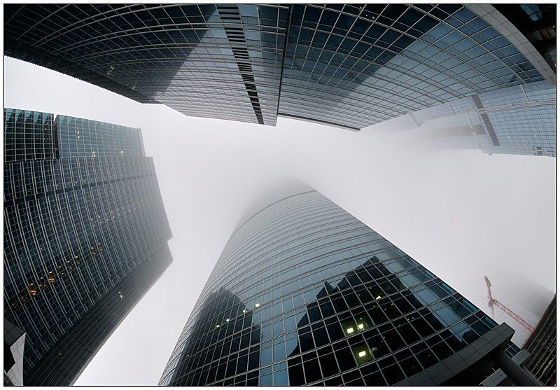 москва, сити, туман, деловой центр, иван исаев Туман-Сити II фото превью