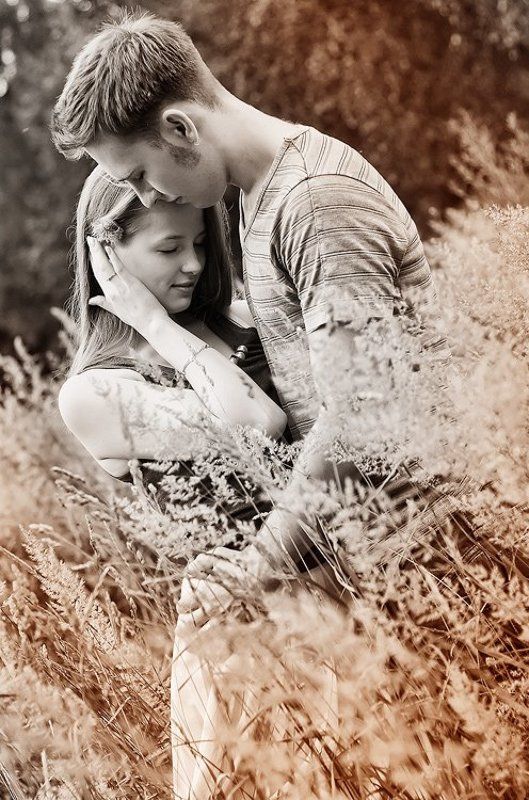 love, илона, природа, сепия Задыхаясь в нежностиphoto preview