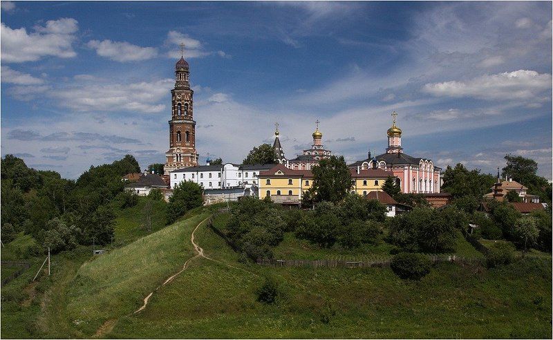 монастырь, рязань, пощупово Тропинка к монастырю фото превью