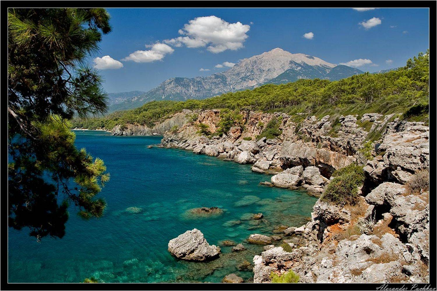 ***. Автор: Alexander Puchkov турция, кемер, море, бухта, горы, пейзаж, Alexander Puchkov