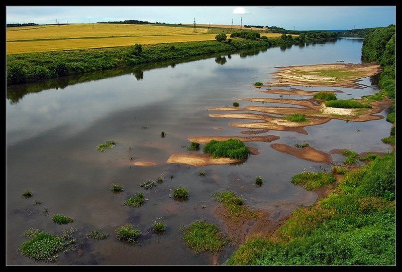 дон, река, простор, поле, мель, песок Донphoto preview