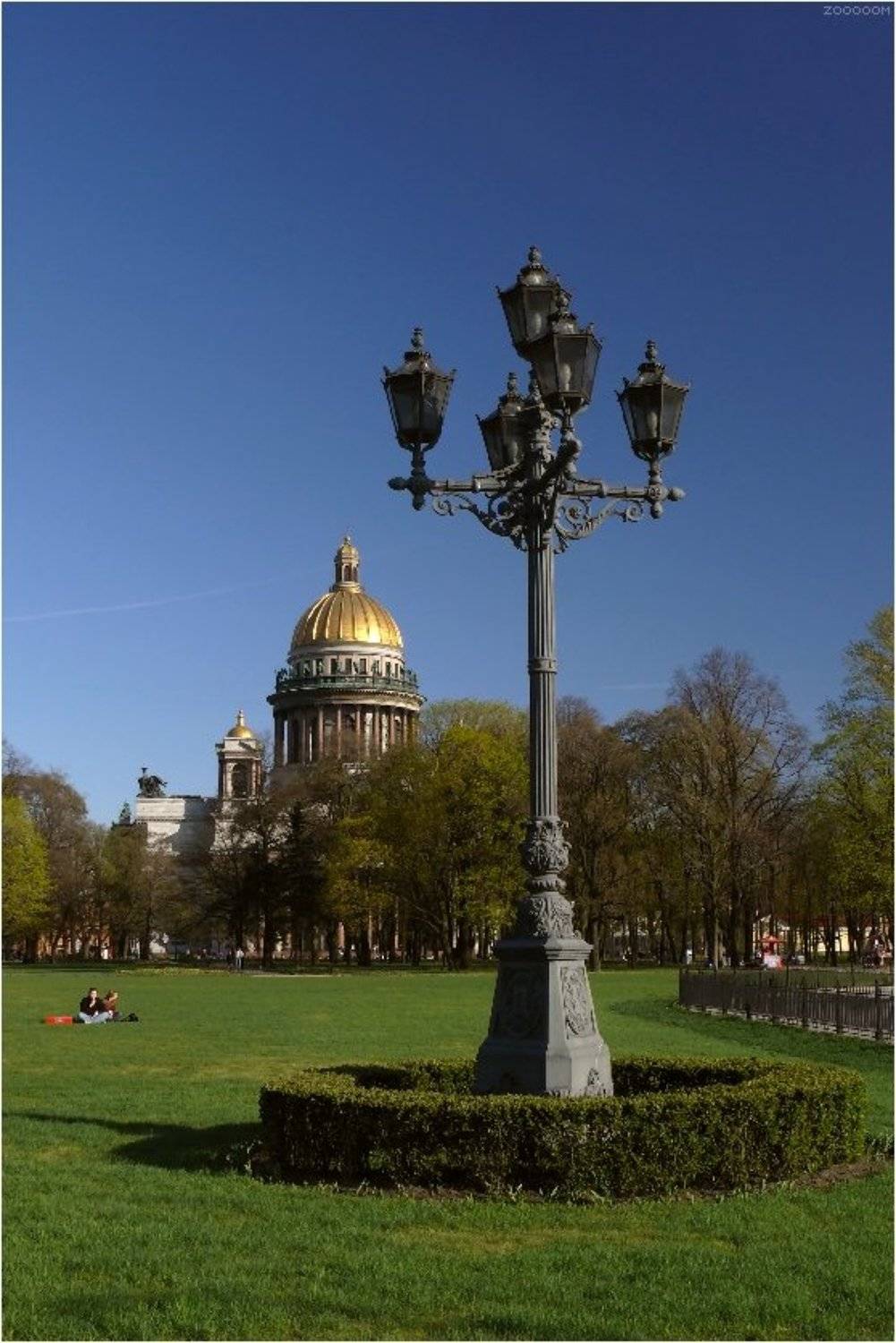 Этюд с фонарем. Автор: Алексей (zooooom) петербург,фонарь,исаакий, Алексей (zooooom)