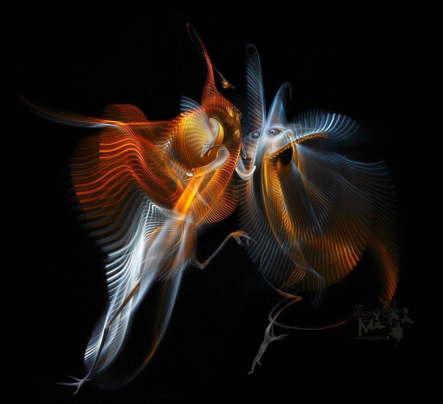 светографика, витые сдвиги, графика, портрет, история, сюжет, предметы, HoryMa (ХориМа)