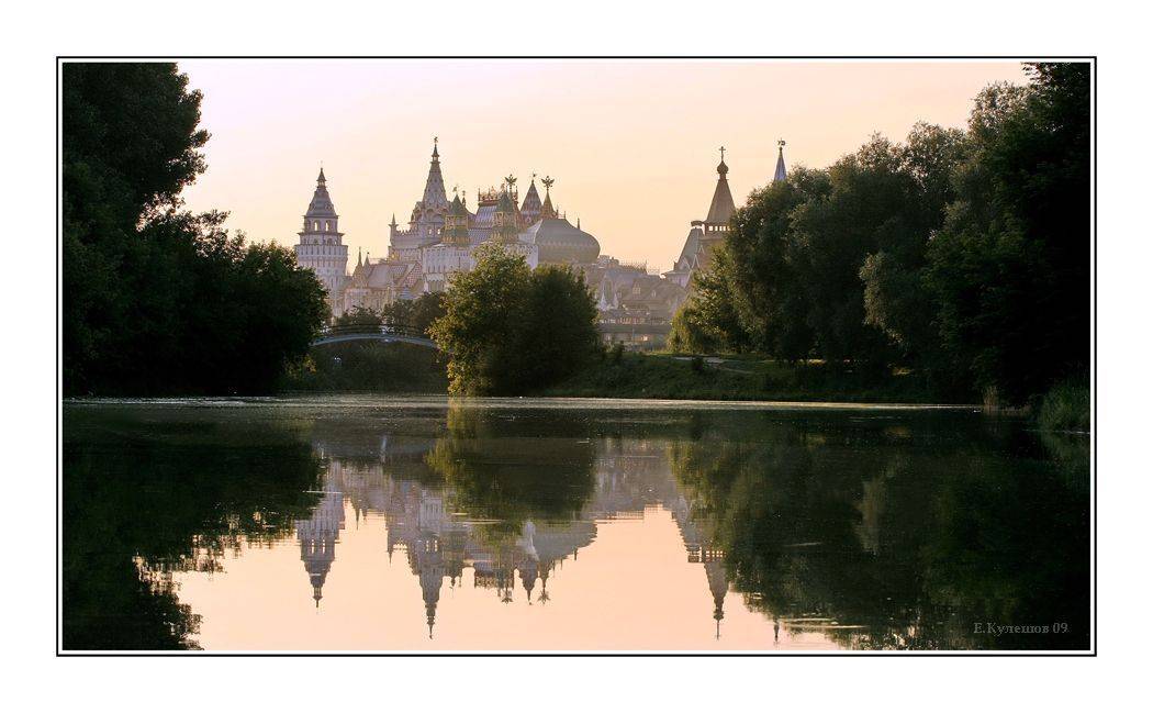 В некотором царстве, в некотором государстве..... Автор: Кулешов Евгений город, москва, вернисаж,закат, кулешов, сказка,, Кулешов Евгений