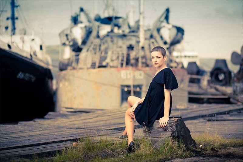 мурманск,таня,жанровый портрет Т..photo preview