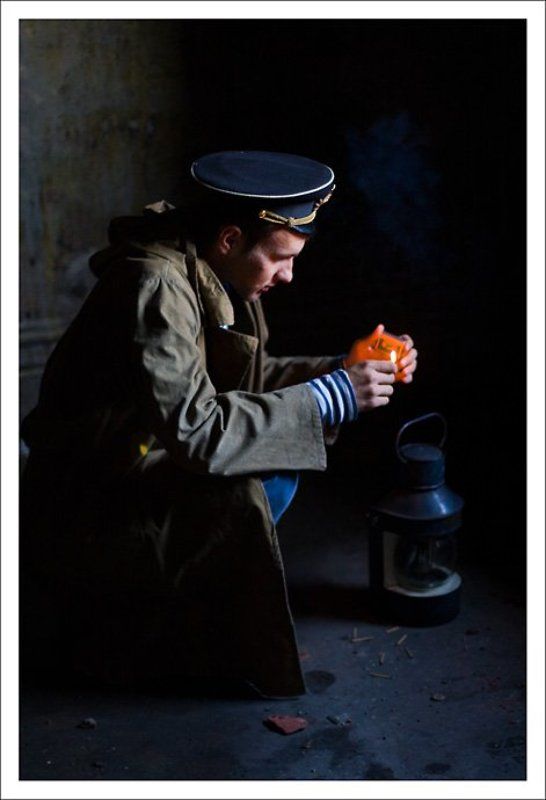 фото, фонарь, смотритель Смотритель фортаphoto preview