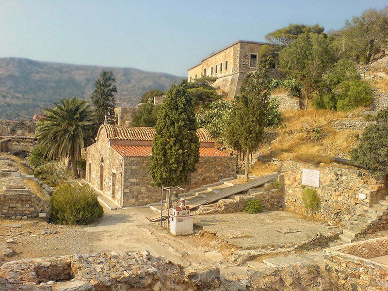 путешествие.крепость.история.крит.июль Венецианская крепость.Спиналонго.Критphoto preview