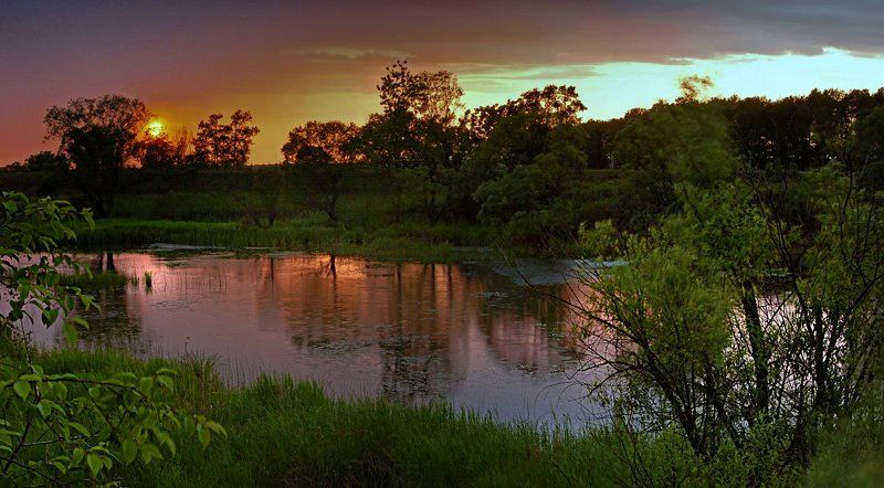 вечер, перечёркнутый дождём...photo preview